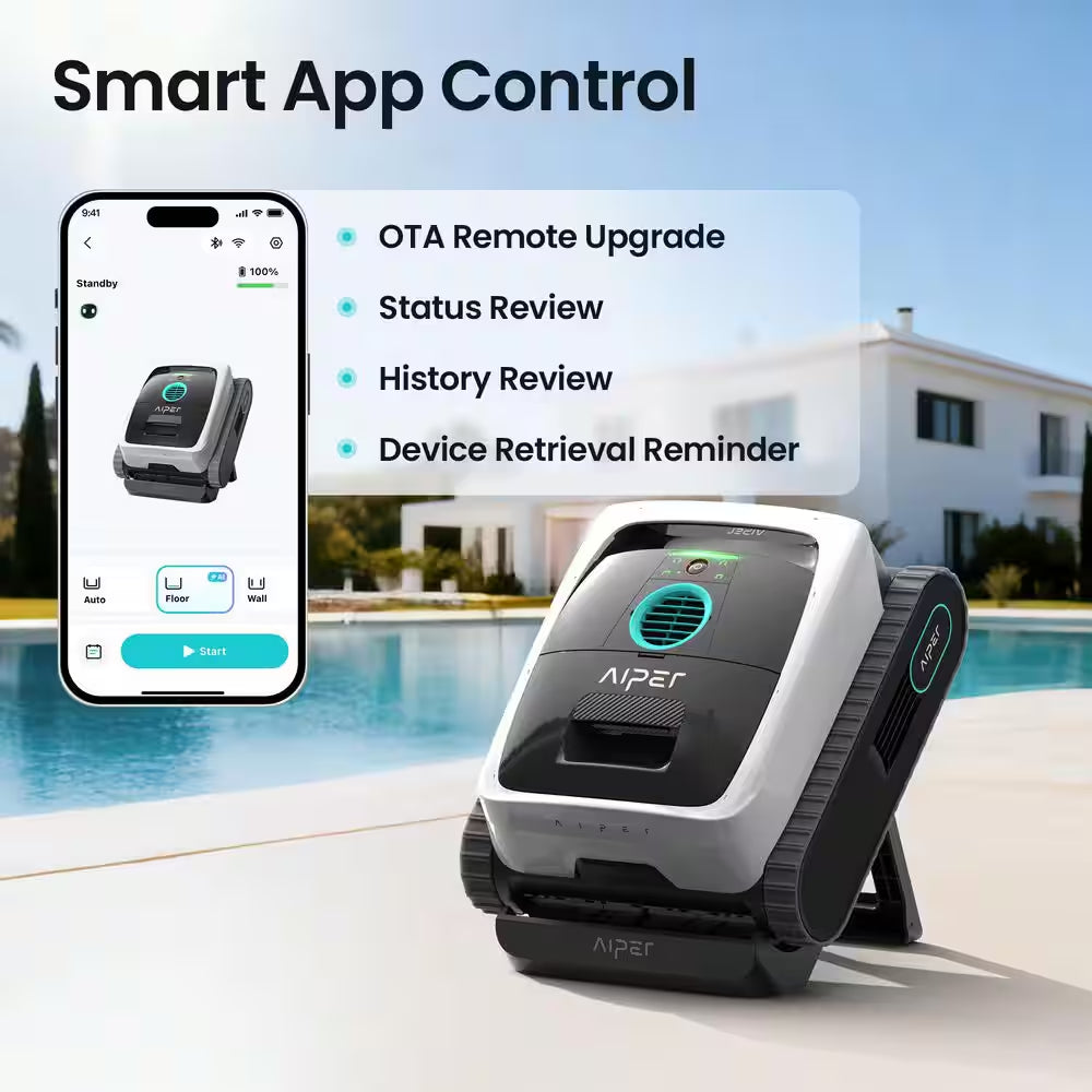 Scuba N3, Robotic Pool Vacuum, in Ground, for Pool Floor, Wall, Waterline, AI Vision Cleaning