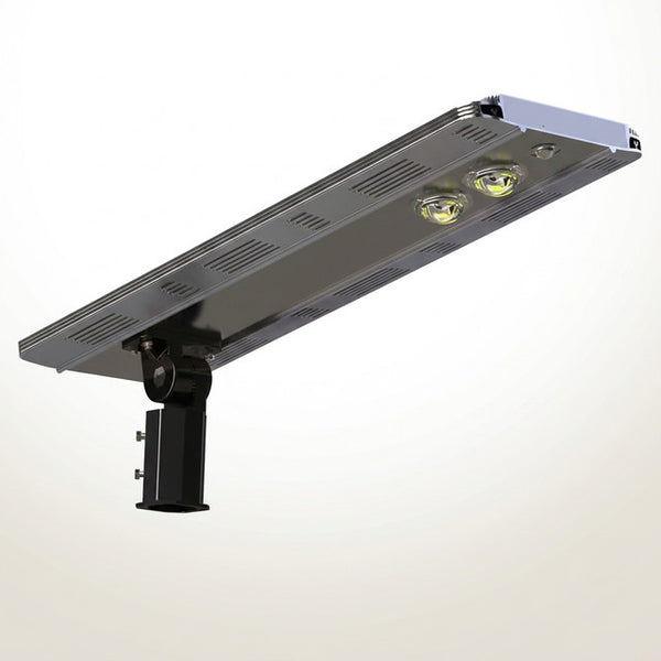 Solar Power SMART LED Street Light for Commercial and Residential Parking Lots, Bike Paths, Walkways, Courtyard — Studio Shot