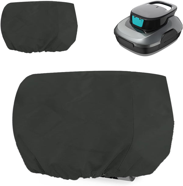 Protective Cover for Cordless Robotic Pool Cleaner -  Cover for above Ground and Ingound Robot Vacuum Waterproof and UV Resistant,Customized for Automatic Robotic Vacuum,Outdoor Machine