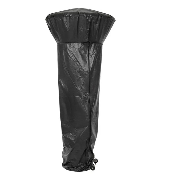 Full-Length Outdoor Vinyl Cover for Gas Patio Heaters with 33-38" Round Reflectors