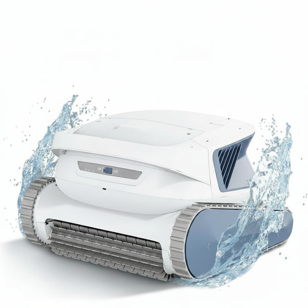 Chasing Hydro 3S Cordless All-In-One Cleaning Robot Vacuums and Scrubs, Double Superior Cleanliness, 5 Hours Runtime + Smart Navigation S-Path, Ideal for above & In-Ground Pools up to 1614 Sq.Ft